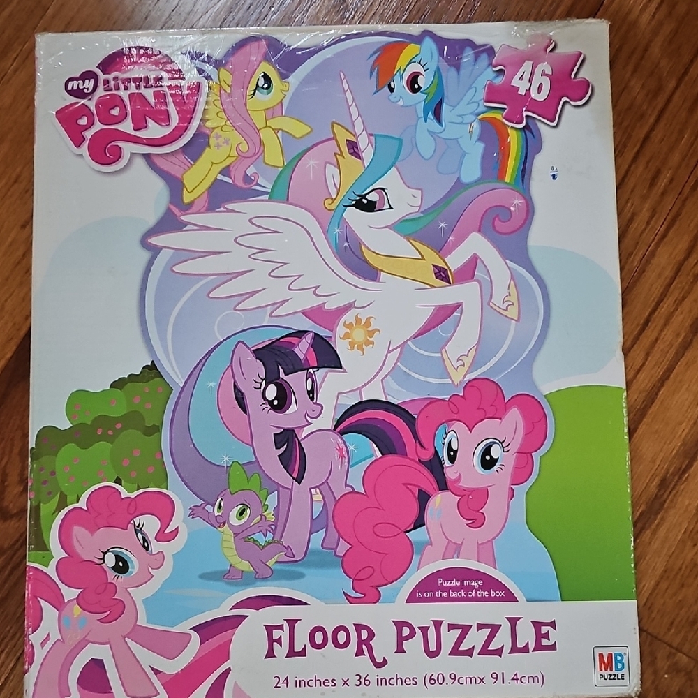 My Little Pony Rainbow Puzzle Game Set